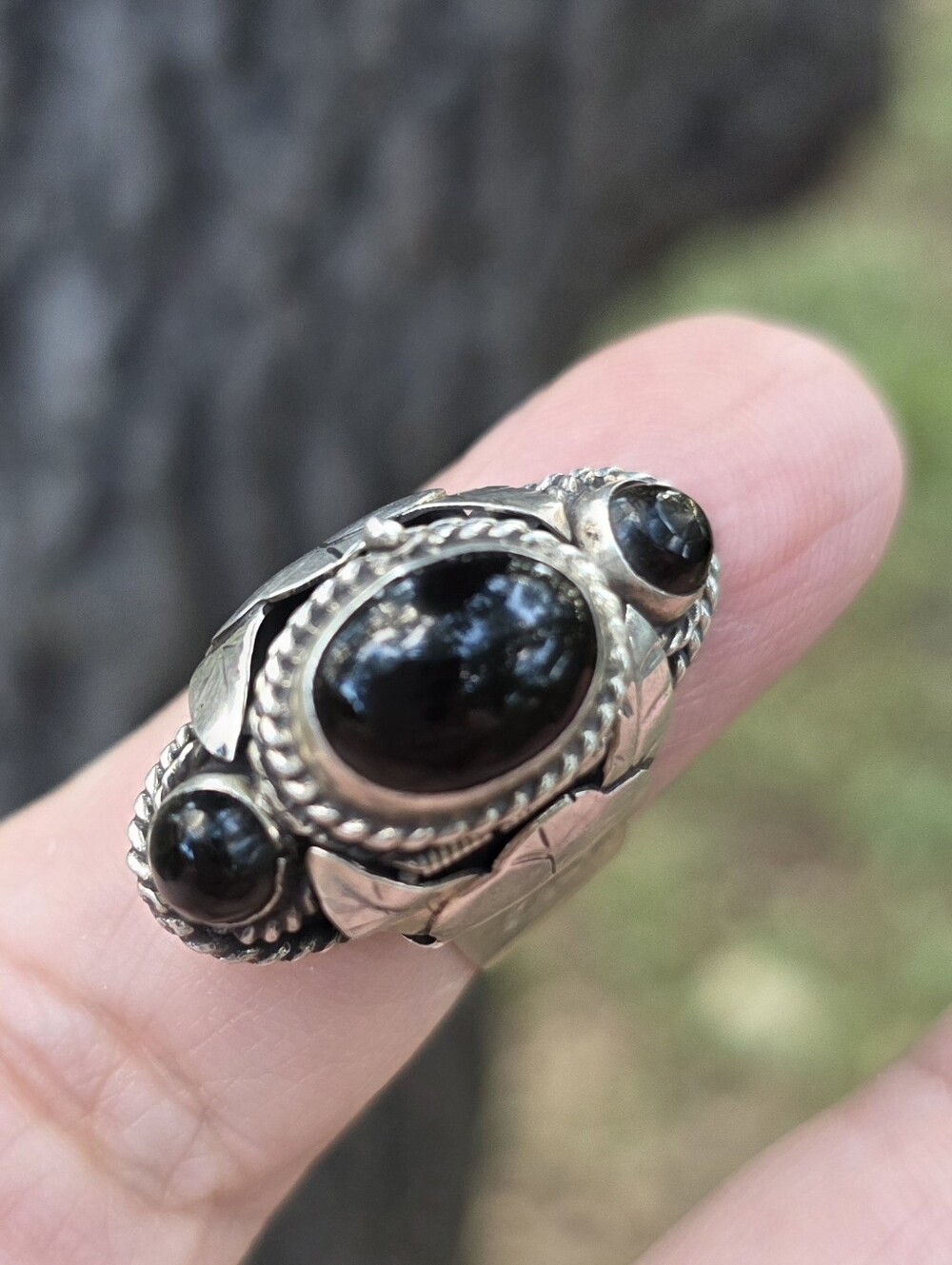 Vintage Taxco Unisex Sterling Silver Poison Pill Box Stash Ring